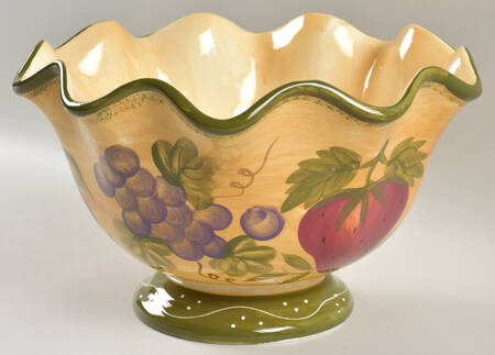 European Style 11" Large Fruit Bowl