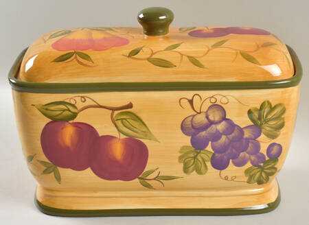 European Style Bread Box & Lid
