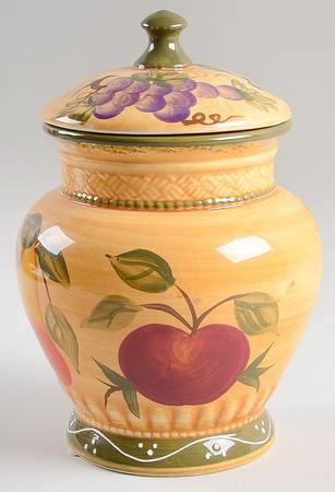 European Style Medium Canister & Lid