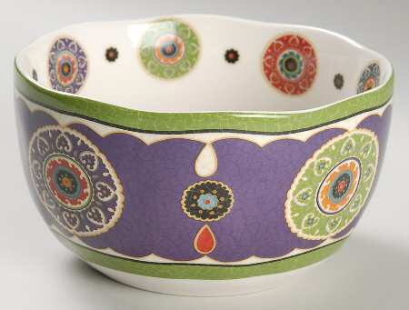 Royal Suzani Soup/Cereal Bowl