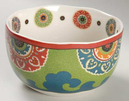 Royal Suzani Soup/Cereal Bowl