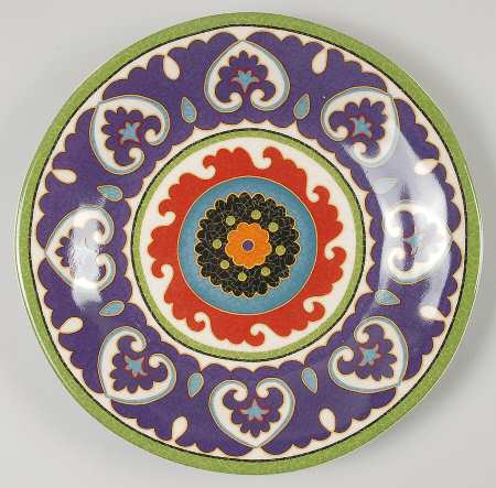 Royal Suzani Salad Plate