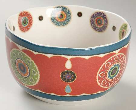 Royal Suzani Soup/Cereal Bowl