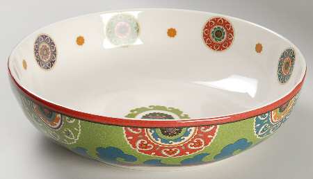 Royal Suzani 11" Round Serving Bowl
