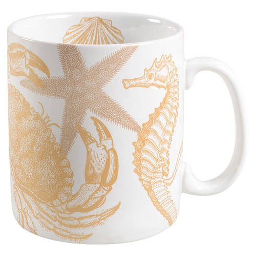 Coastal Life Gold (Yellow) Jumbo Mug