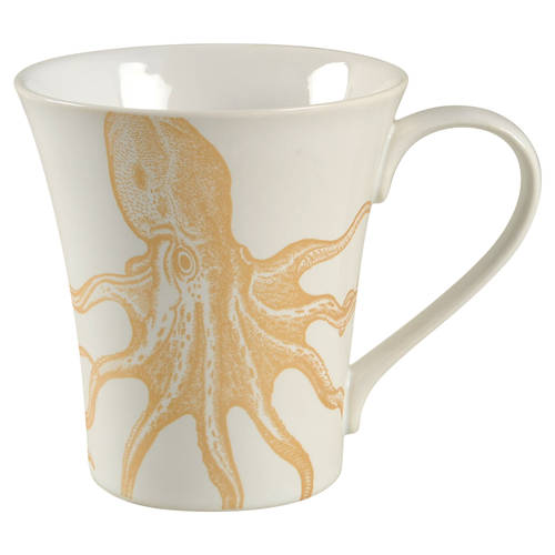 Coastal Life Gold (Yellow) Mug