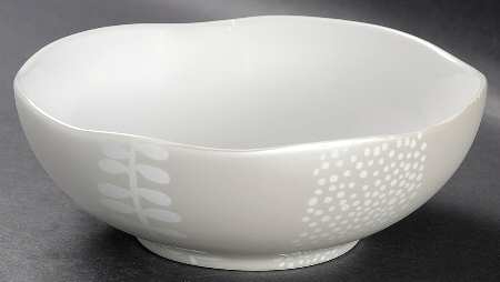 Fern Meadow Platinum Soup/Cereal Bowl