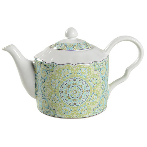 Lyria Teal Teapot & Lid