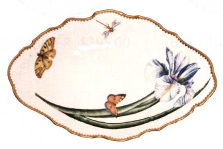 Botanical Studies 10" Oval Vegetable Bowl