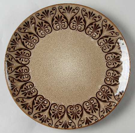 Mehndi Dinner Plate