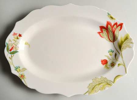 Bella Donna 14" Oval Serving Platter