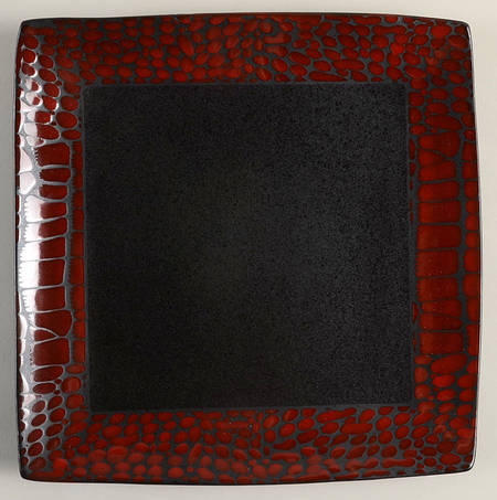Boa Red Dinner Plate