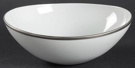 Simply Elegant Platinum Coupe Cereal Bowl
