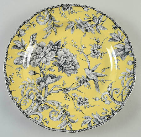 Adelaide Yellow 13" Chop Plate (Round Platter)