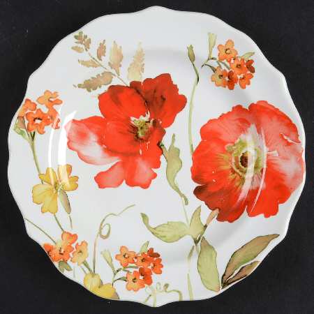 Gaia Red Appetizer Plate