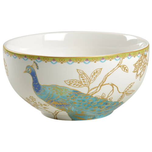 Peacock Garden Soup/Cereal Bowl - Set of 4