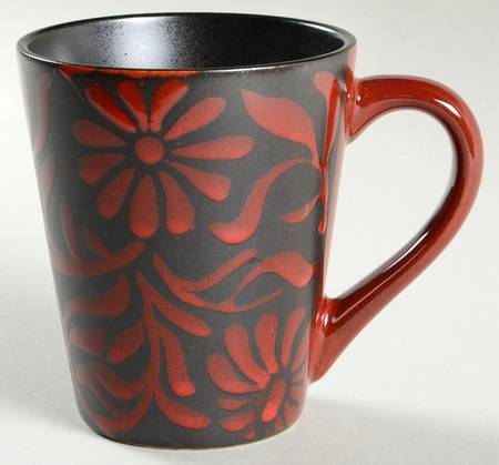 Daisy Red Mug