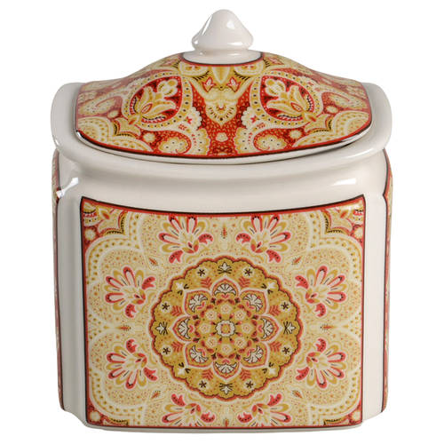 Lyria Saffron Small Canister & Lid