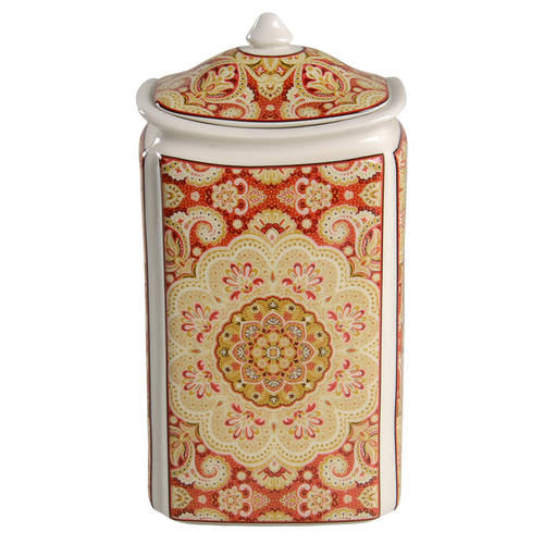 Lyria Saffron Large Canister & Lid