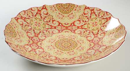 Lyria Saffron 13" Pasta Serving Bowl