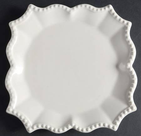 Grand Siecle Cream Salad/Dessert Plate
