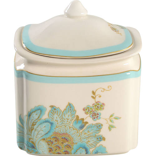 Eliza Spring Blue Small Canister & Lid