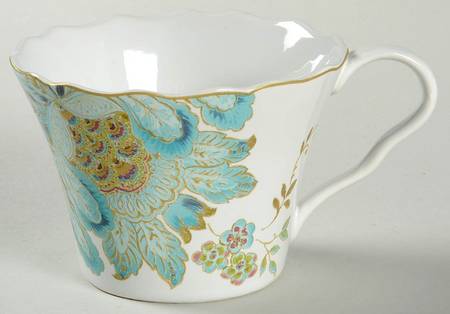 Eliza Spring Blue Flat Cup