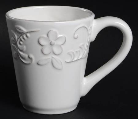 Bianca Petals White Mug