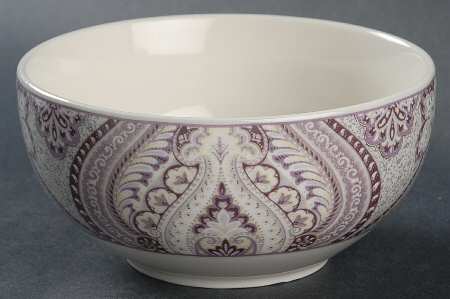 Demure Purple Soup/Cereal Bowl