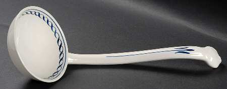 Baltic Blue (Older, Cream) Tureen Ladle