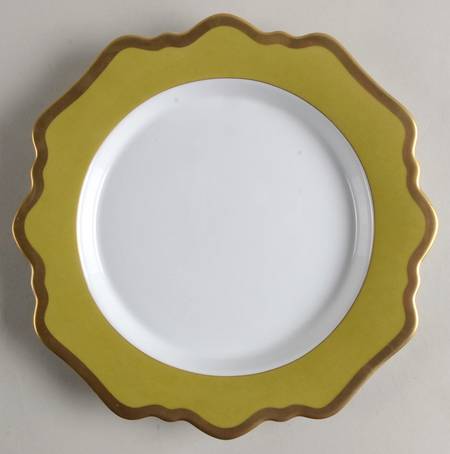 Anna's Palette Meadow Green Salad/Dessert Plate