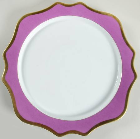 Anna's Palette Purple Orchid Service Plate (Charger)
