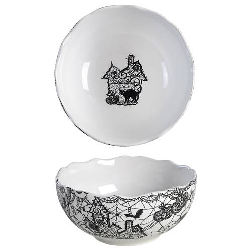 Wiccan Lace Coupe Cereal Bowl