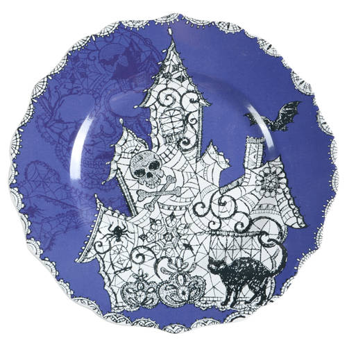 Wiccan Lace Salad Plate