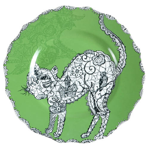 Wiccan Lace Salad Plate