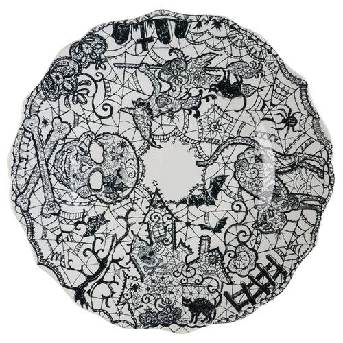 Wiccan Lace Salad Plate