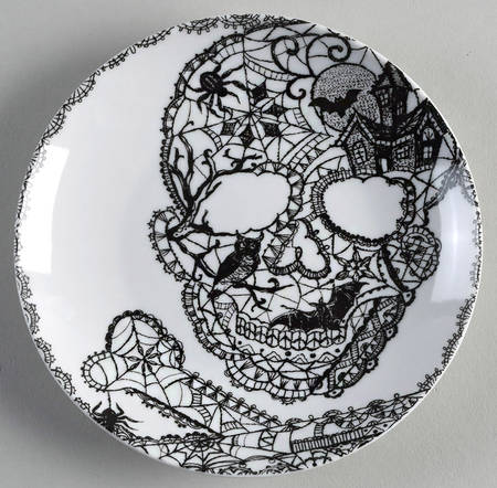 Wiccan Lace Appetizer Plate