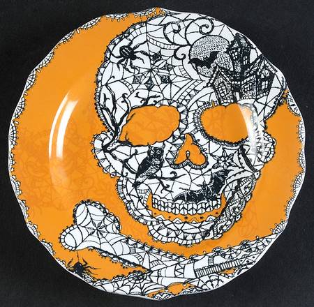 Wiccan Lace Appetizer Plate
