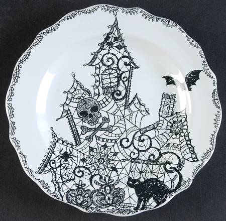 Wiccan Lace Appetizer Plate