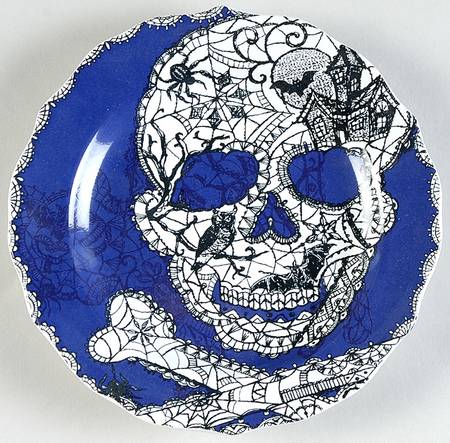 Wiccan Lace Appetizer Plate