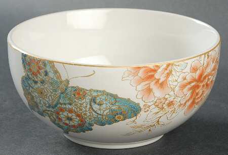 Zoe Butterfly Soup/Cereal Bowl