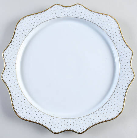 Simply Anna Antique Polka Service Plate (Charger)