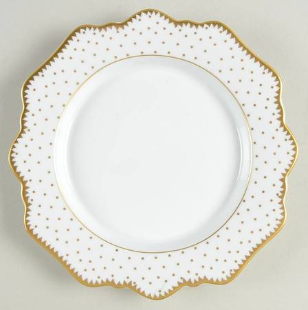 Simply Anna Antique Polka Bread & Butter Plate