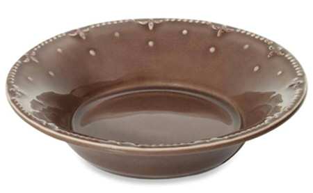 Genevieve Chocolate Soup/Cereal Bowl
