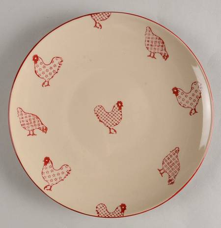 Barnyard Salad Plate