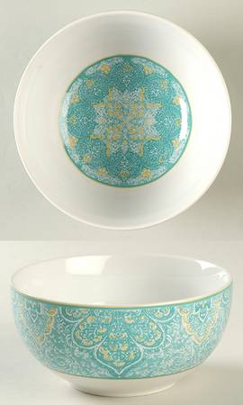 Eva Teal Soup/Cereal Bowl