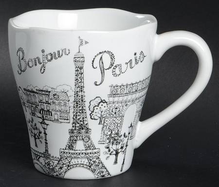 Bonjour Paris Mug