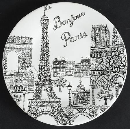 Bonjour Paris Appetizer Plate