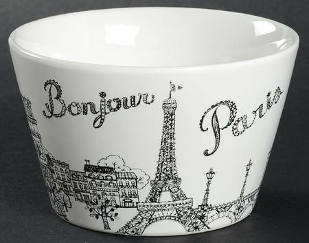 Bonjour Paris Individual Appetizer Bowl