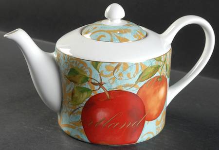Fruit Renaissance Teapot & Lid